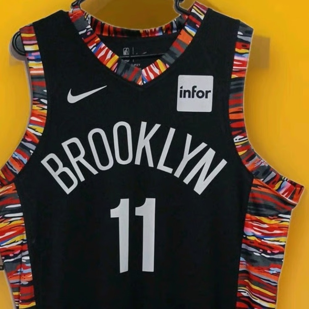Nike Brooklyn Nets Kyrie Irving Basketball Jersey 48
